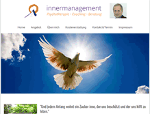 Tablet Screenshot of innermanagement.de